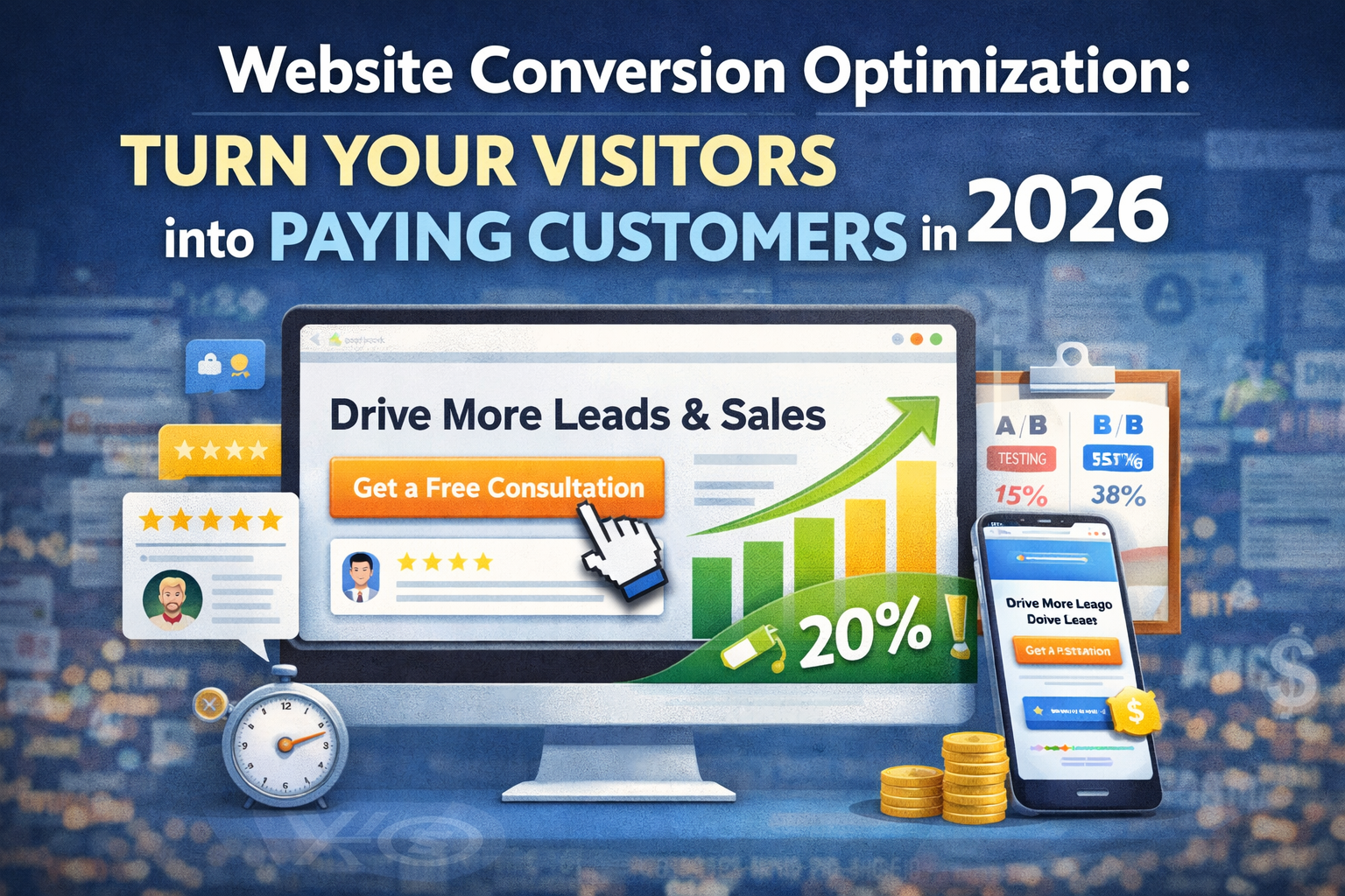 Website Conversion Optimization: Turn Your Visitors into Paying Customers in 2026